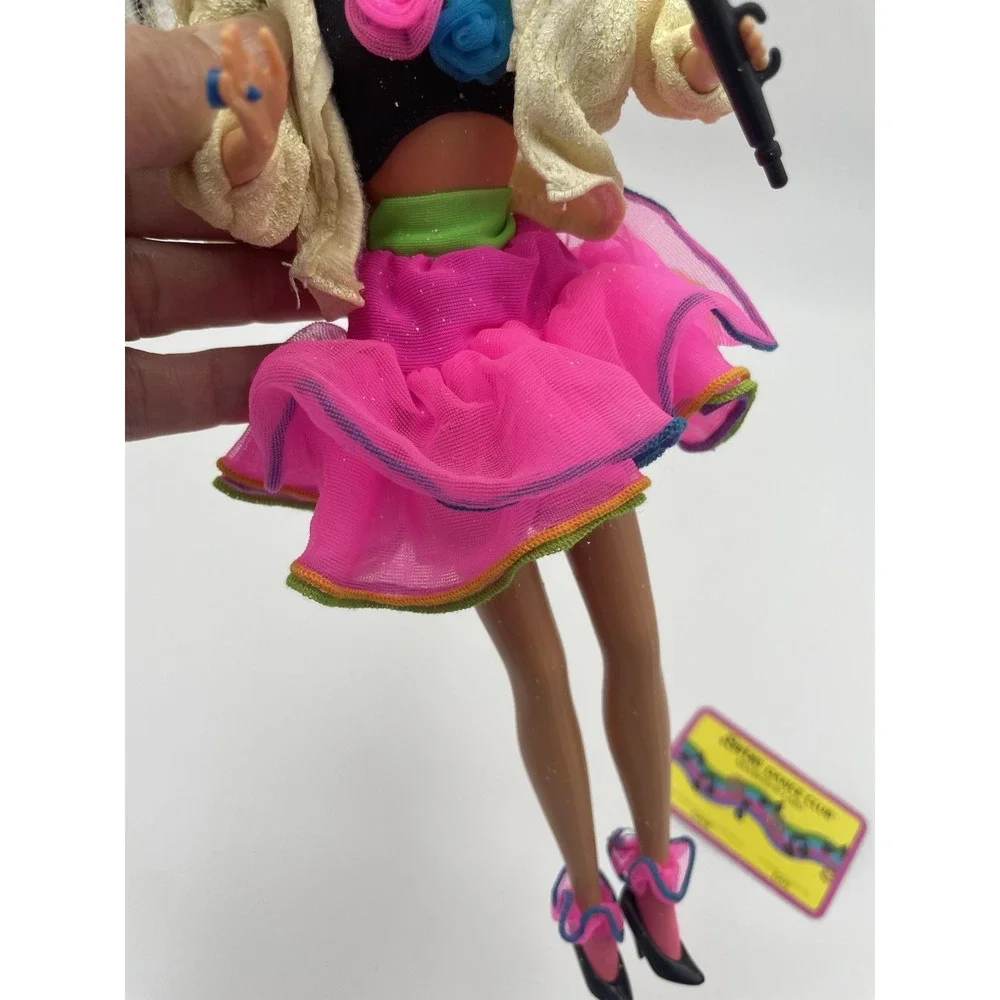 Vintage 1989‎ Mattel DANCE CLUB BARBIE Doll w Original Outfit & Accessories